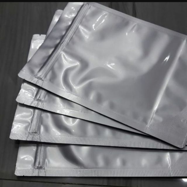 Túi zip bạc bán lẻ 500gr