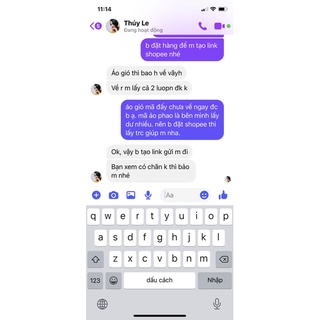 Combo shopee thuý le