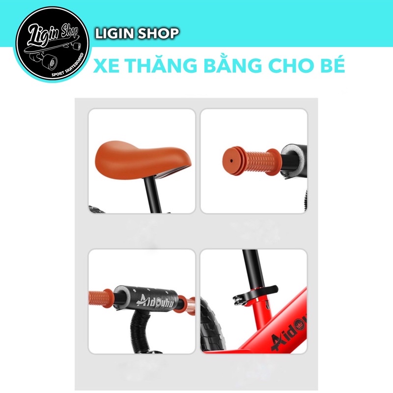 Xe thăng bằng, chòi chân cho bé, năng động nhiều màu sắc.