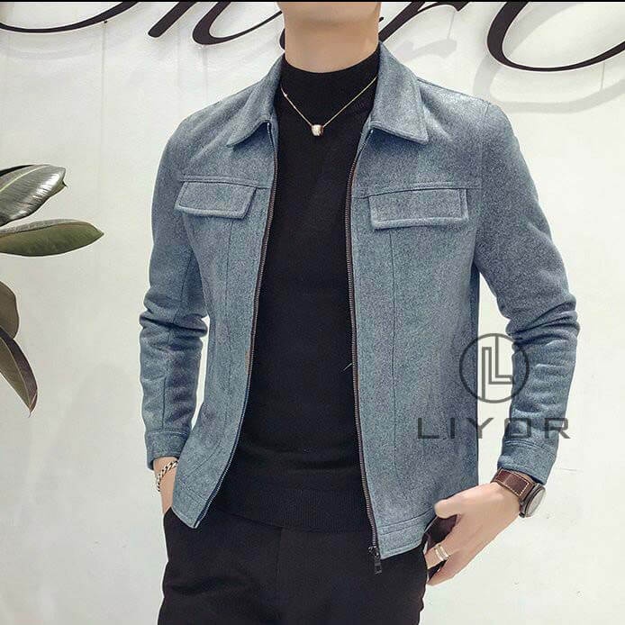 Áo khoác da, áo khoác Liyorstore đẹp ngầu phong cách thời trang hot trend - AK18