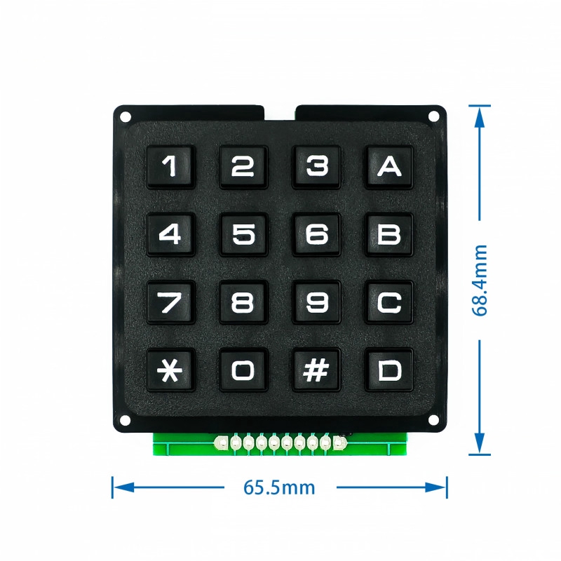 Mô đun bàn phím ma trận 4 x 4 4 x 3 12 16 phím chất lượng cao cho Arduino