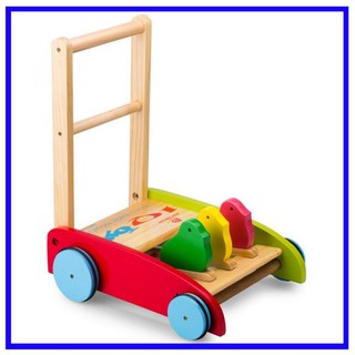 Xe tập đi bằng gỗ cho bé yêu, siêutiện lợi, chắc chắn, dễ sử dụng