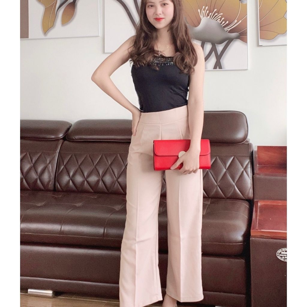 Quần Ống Rông, Quần Tây Ống Rộng Nữ Loại 1 Dày Đẹp ( QT026) | BigBuy360 - bigbuy360.vn