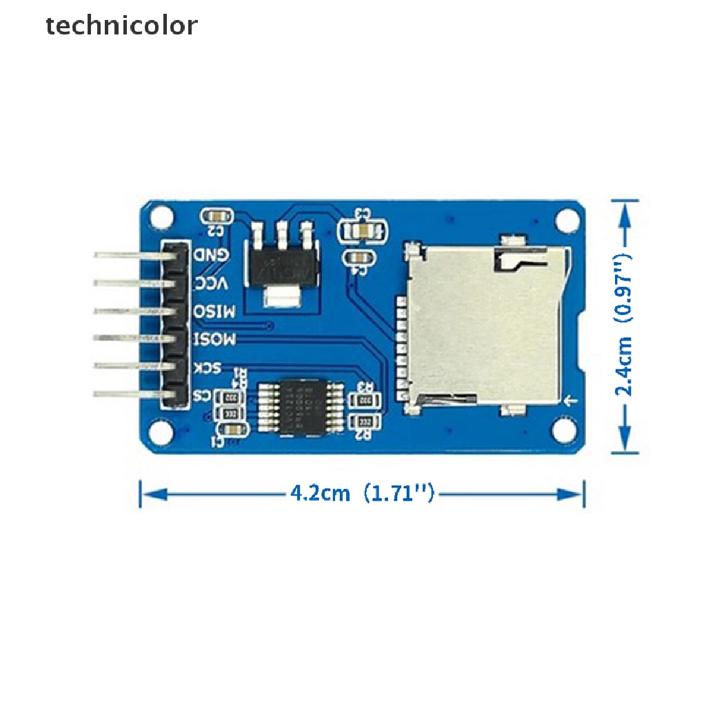 Mô Đun Đầu Đọc Thẻ Nhớ Micro Card Và SDHC Mini TF Dành Cho Arduino TYG