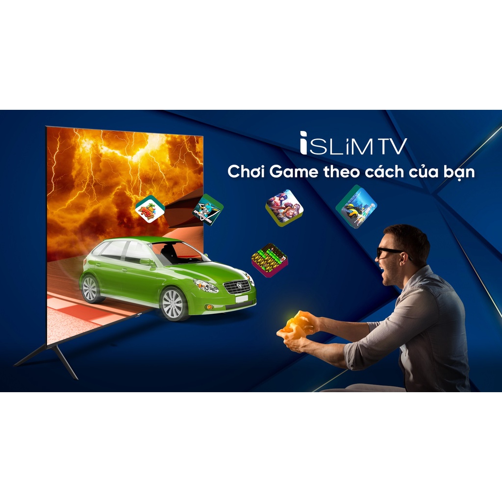 Smart Tivi Asanzo iSlim 4K 65 Inch Model 65UV10 (Miễn phí giao tại HCM-ngoài tỉnh liên hệ shop) | BigBuy360 - bigbuy360.vn
