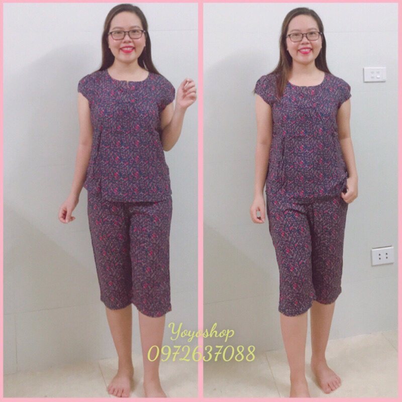 BỘ LANH NHUNG TAY HẾN TRẺ SANSAN , BỘ NỮ MẶC NHÀ