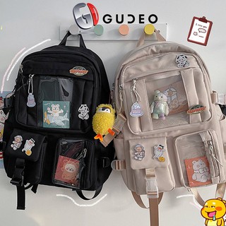 Balo nữ balo đi học cao cấp thời trang cực đẹp giá rẻ Ulzzang Hàn Quốc dễ thương nhẹ dịu túi trong 🌈 Hàng Loại 1 GUDEO