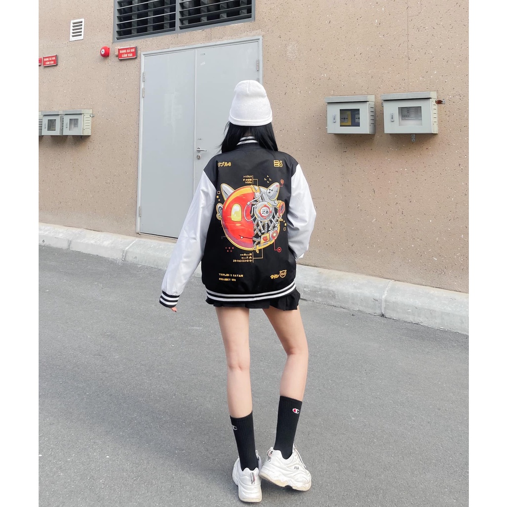 TRIPLE6 x SATAN BOMBER JACKET
