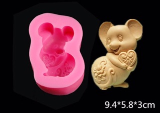 Khuôn silicon 4D 12 con giáp lẻ từng con