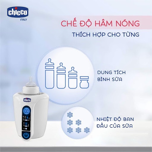 [NEW] MÁY HÂM SỮA VÀ HÂM THỨC ĂN ĐIỆN TỬ CHICCO 7390