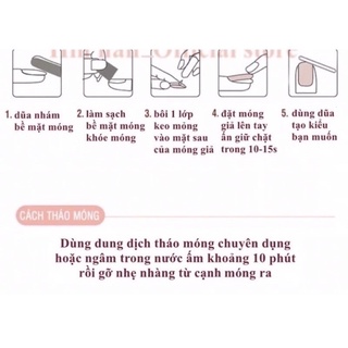 Nailbox móng úp dán thiết kế da beo đỏ