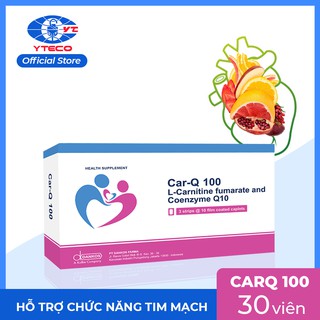 Thực phẩm bổ sung CarQ 100 - Duy trì sức khỏe tim mạch