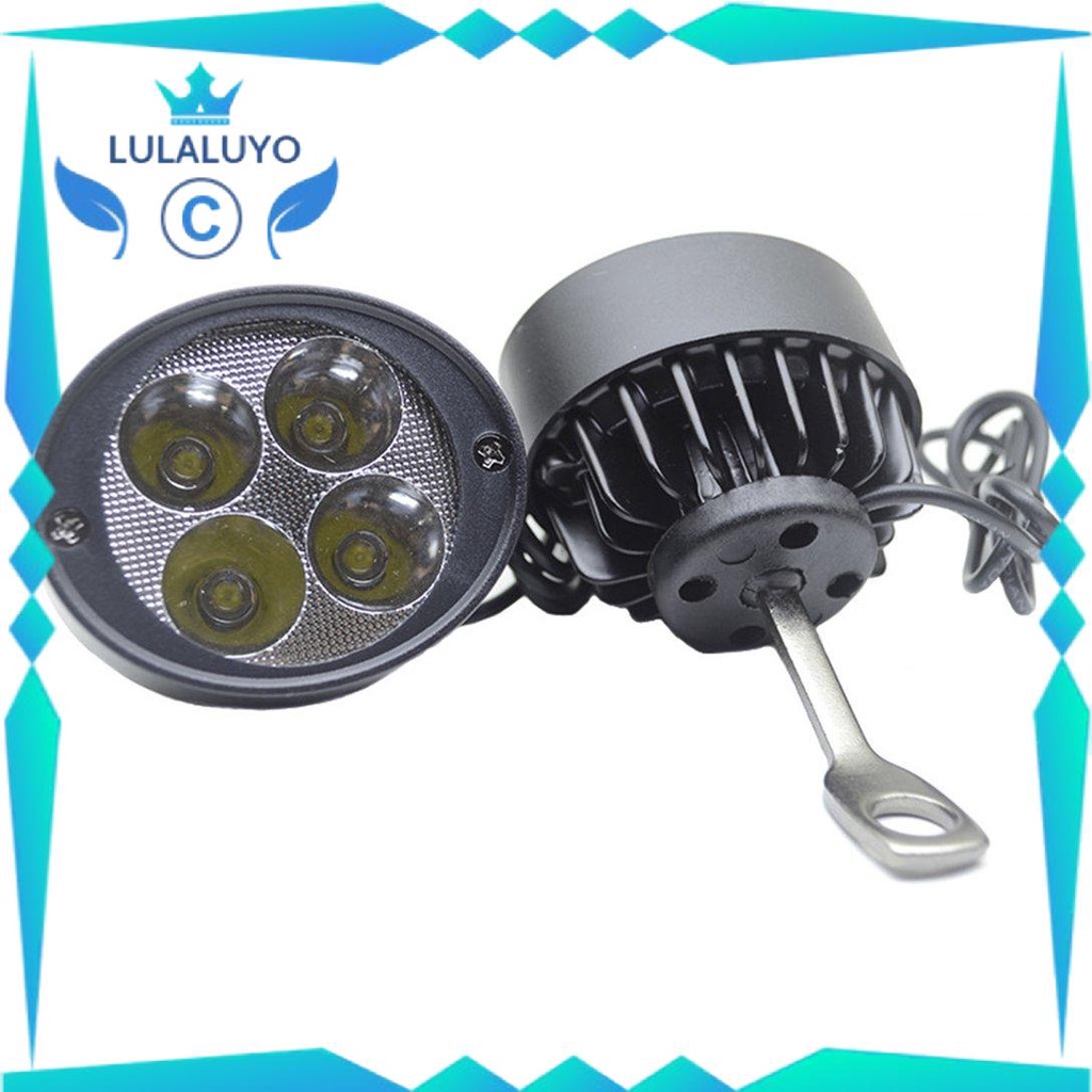 [Giá thấp] Electric Three-wheeled Led Front Large Bulb Super Bright Spotlight For Motor .lu