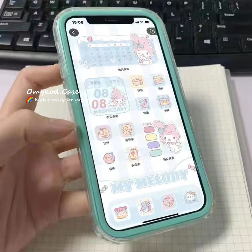 Ốp Điện Thoại Silicon Mềm Trong Suốt Màu Kẹo Đơn Giản 3 Trong 1 Cho Samsung S20 FE A71 A72 Note 20 Plus J7 J2 Prime