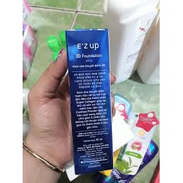 [CHE PHỦ MẠNH] Kem Lót Trang Điểm EZup 3D Make Up Base/ LÊN TÔNG TỰ NHIÊN/ KHÔNG TRÔI/ KHÔNG BÍ CHÂN LÔNG | BigBuy360 - bigbuy360.vn