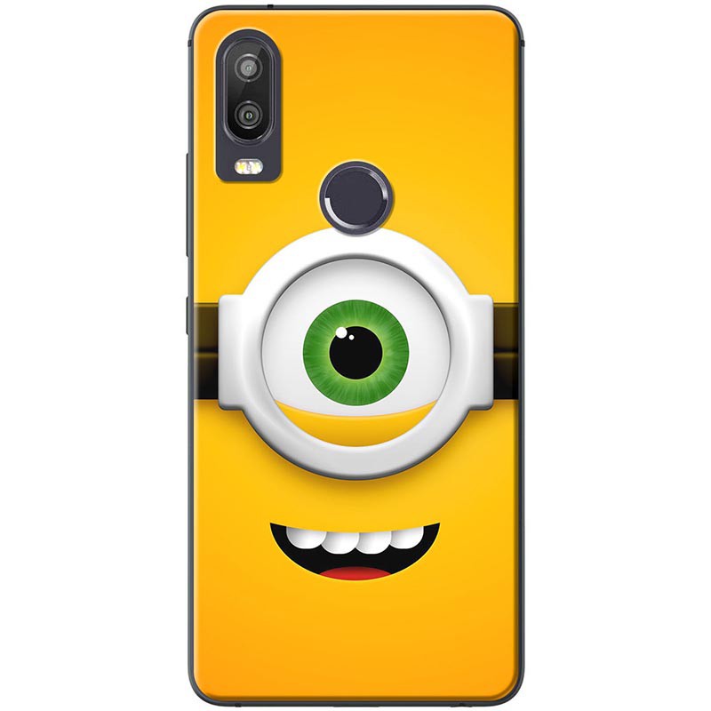 Ốp lưng nhựa dẻo Vsmart Active 1, Joy 1 Minion một mắt