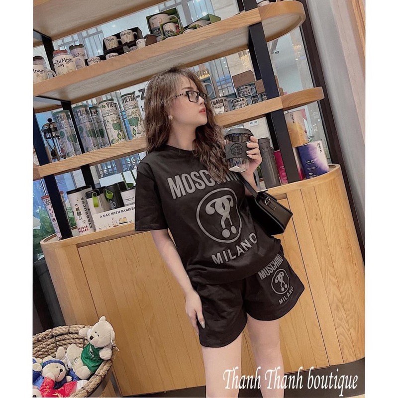 [Mã FAGREEN245 giảm 10% tối đa 30K đơn 99K] Sét bộ cộc gấu MSN