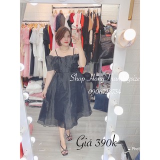 Đầm công chúa rớt vai bigsize