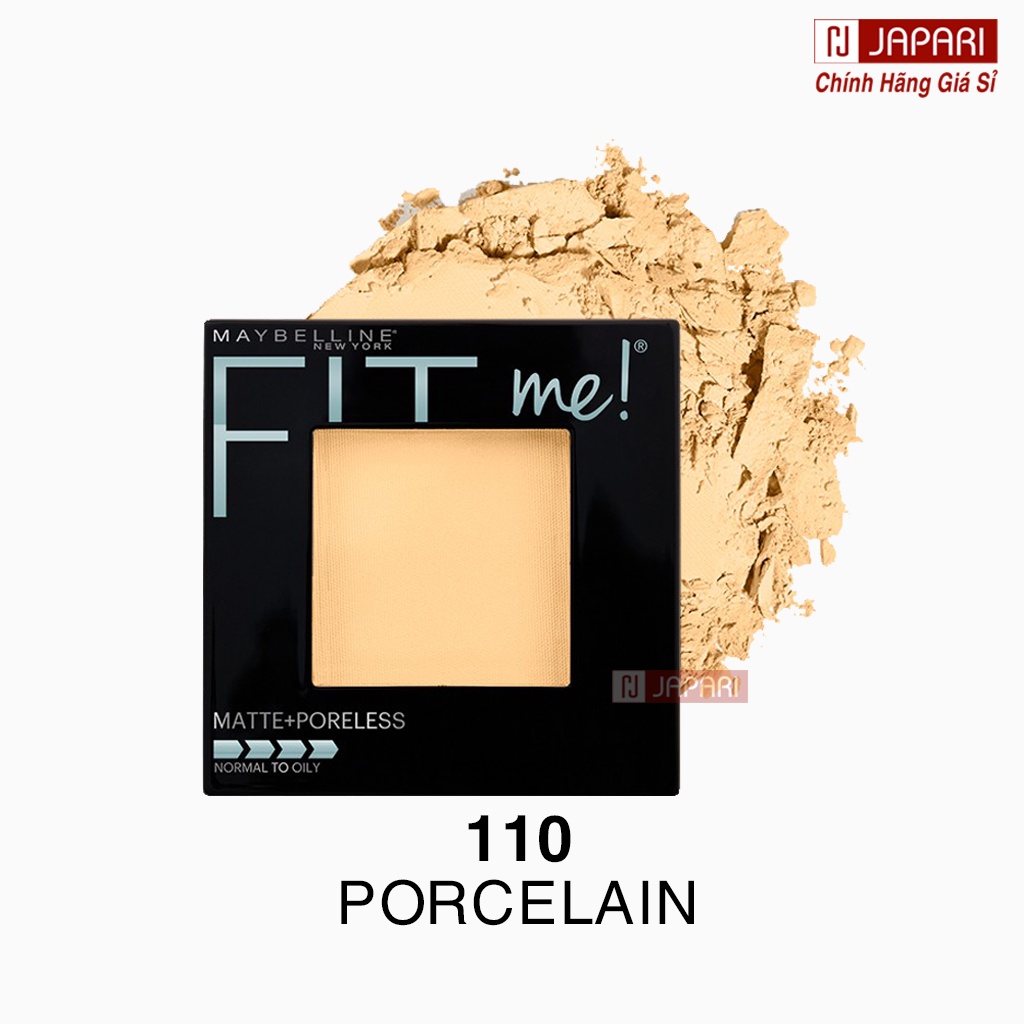 Phấn Phủ Kiềm Dầu Maybelline Fit Me NÉN CHÍNH HÃNG  - Maybeline Fit me Chống Nắng Chống Nước -Trang Điểm Make Up Japari