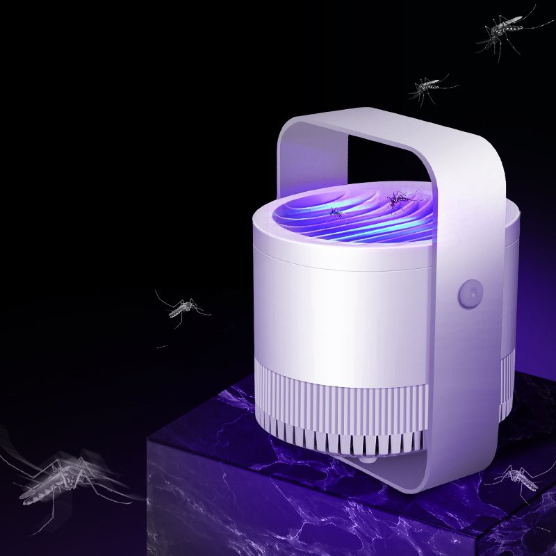 Đèn bắt muỗi Mosquito Killer Lamp Xoay 360 ĐỘ, Máy Diệt Côn Trùng Công Nghệ Led UV Mẫu Mới 2021