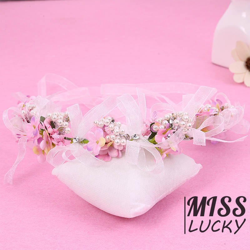 Vòng hoa đeo đầu thời trang thanh tú cho nữ