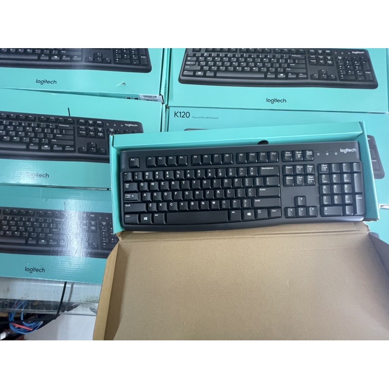Bàn phím Logitech K120  hàng chính hãng spc