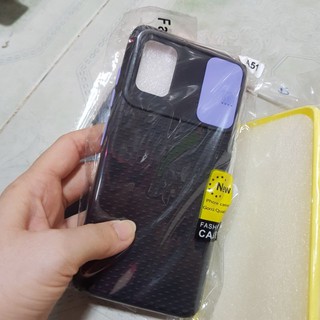 Ốp Samsung A51 dẻo đen  bảo vệ che camera