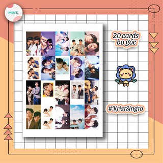 [CẮT SẴN] Set 20 Cards - Hình bo góc KristSingto