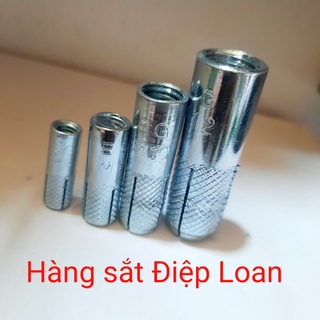 Nở đạn, tắc kê đạn, nở đóng thanh ti ren các size m6, m8,m10,m12