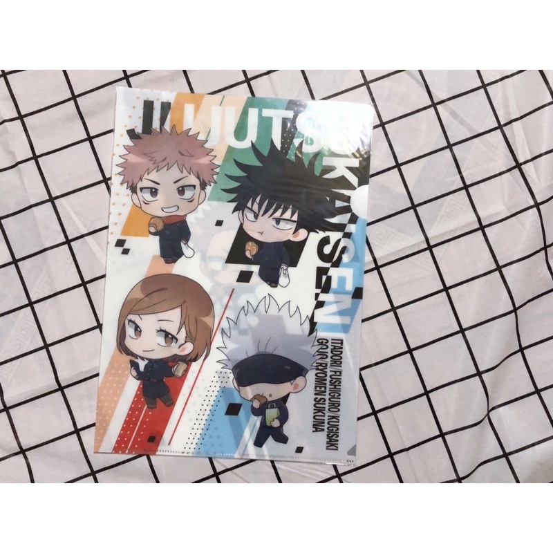 Bìa hồ sơ Clear File Jujutsu Kaisen/ Chú thuật hồi chiến