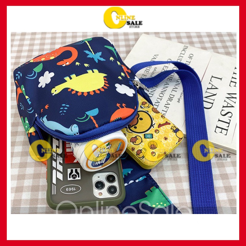 Túi đeo vai tréo thời trang trẻ em balo đi chơi du lịch cho bé trai bé gái từ 2 3 4 5 tuổi