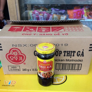 Lọ gia vị ướp thịt gà ottogi 240g