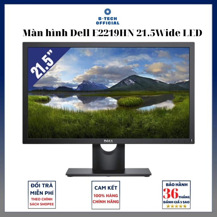 Màn hình Dell E2219HN 21.5Wide LED, FHD 1920 x 1080, 1VGA, 1HDMI port (Cable HDMI kèm theo) - 3Yr