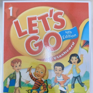 FLASHCARD LET'S GO1 -phiên  bản 4th (205 thẻ ép plastic)