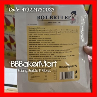 Bột kem trứng brulee đài loan - 1kg