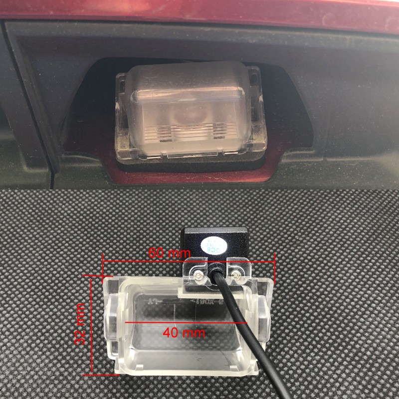 HD Color CCD Reverse Car Camera For  Mazda CX-5 CX 5 CX5 2018 2019 Night Vision Waterproof Car Rear Reversing Camera