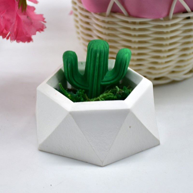 Khuôn Silicon Làm Chậu Hoa Trang Trí