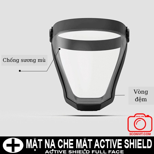 Kính Chống Giọt Bắn PVC Cao Cấp Acitve Shield