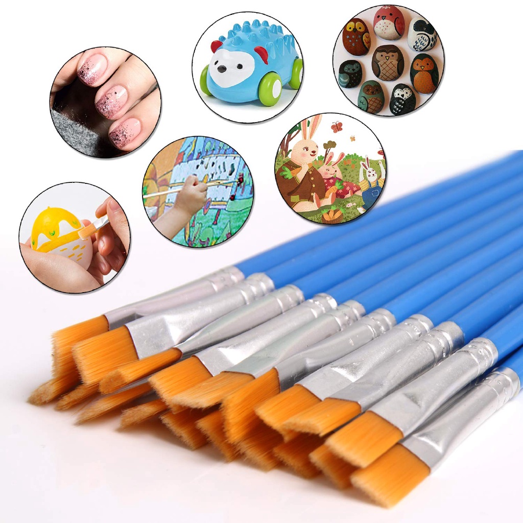 Set 5 Cọ Vẽ Màu Nước Chuyên Nghiệp
