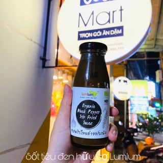 [Vova Mart] Sốt tiêu đen hữu cơ 200ml Lumlum