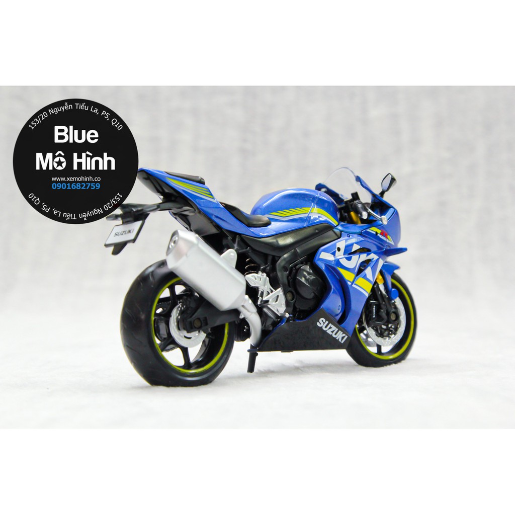 Blue mô hình | Xe mô hình mô tô Suzuki GSX R1000 New 1:12