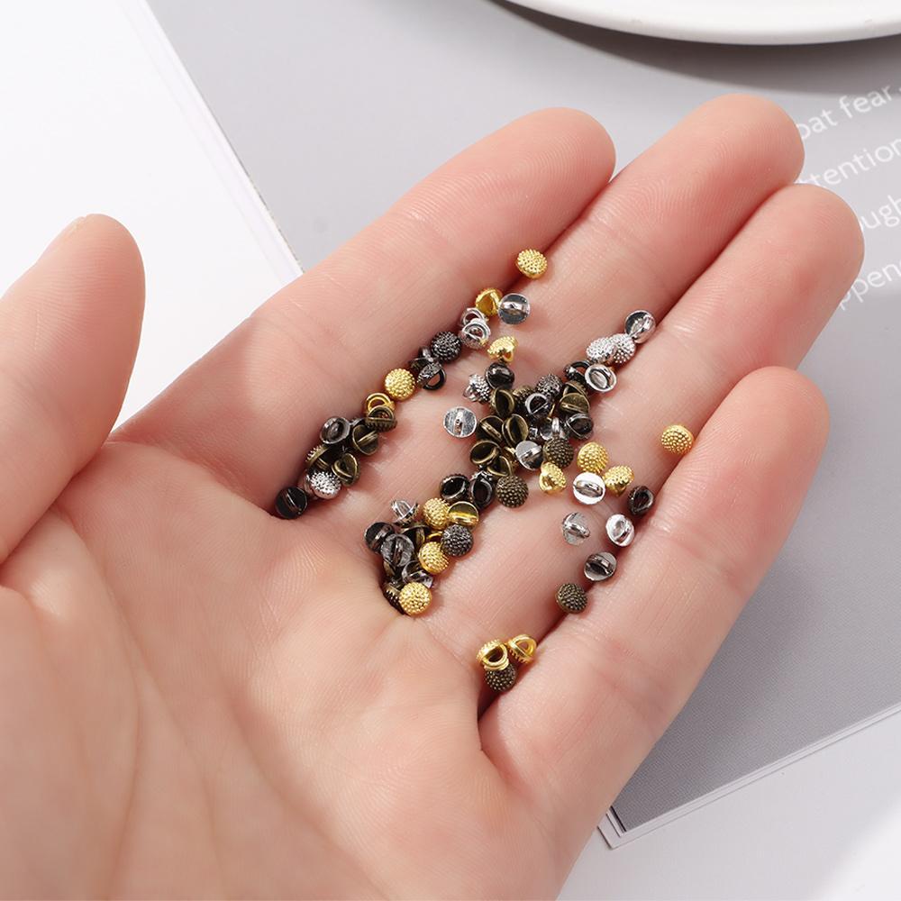 20 Nút Áo Khoác Mini 4mm Cho Búp Bê