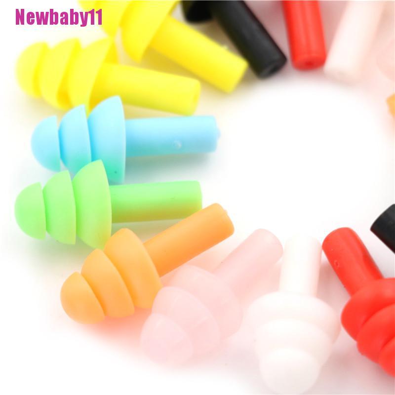 Set 20 Nút Bịt Tai Chống Ồn Bằng Silicone Thoải Mái Cho Bé Học Tập [BABY11]