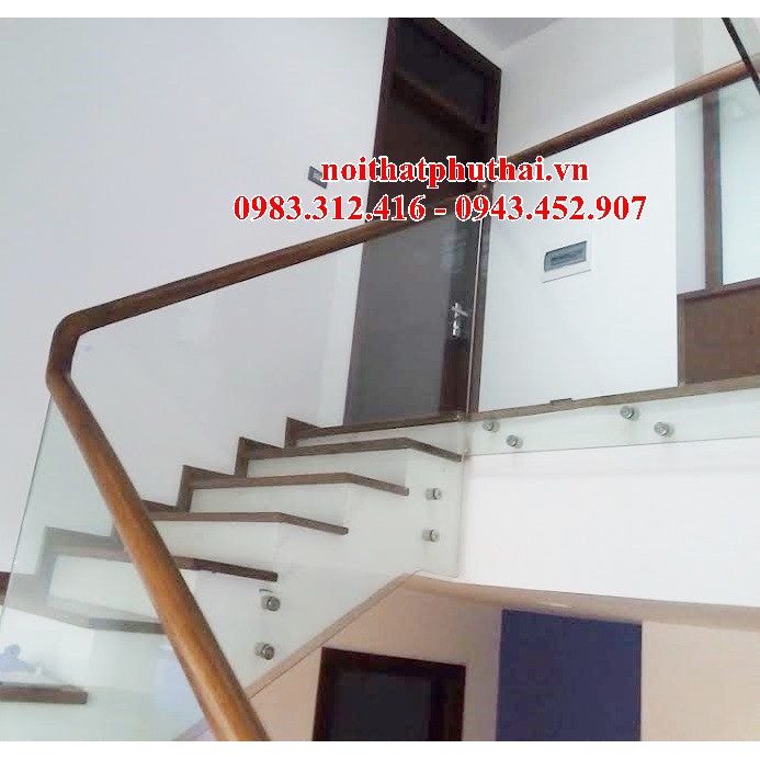 Thi công lan can cầu thang kính chuyên nghiệp