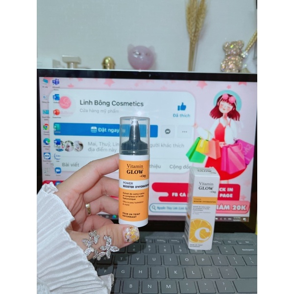 SERUM SÁNG DA CIEN VITAMIN GLOW POWER BOOSTER D’HYDRATATION