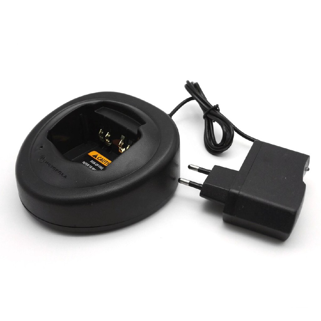 CHÍNH HÃNG Bộ Sạc Adaprter kèm dock ĐỐC CỐC pin , tai nghe Cho Bộ Đàm Motorola Radio Gp328 Gp338 / Plus GP2000