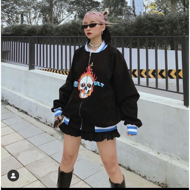 Áo khoác nỉ đầu lâu