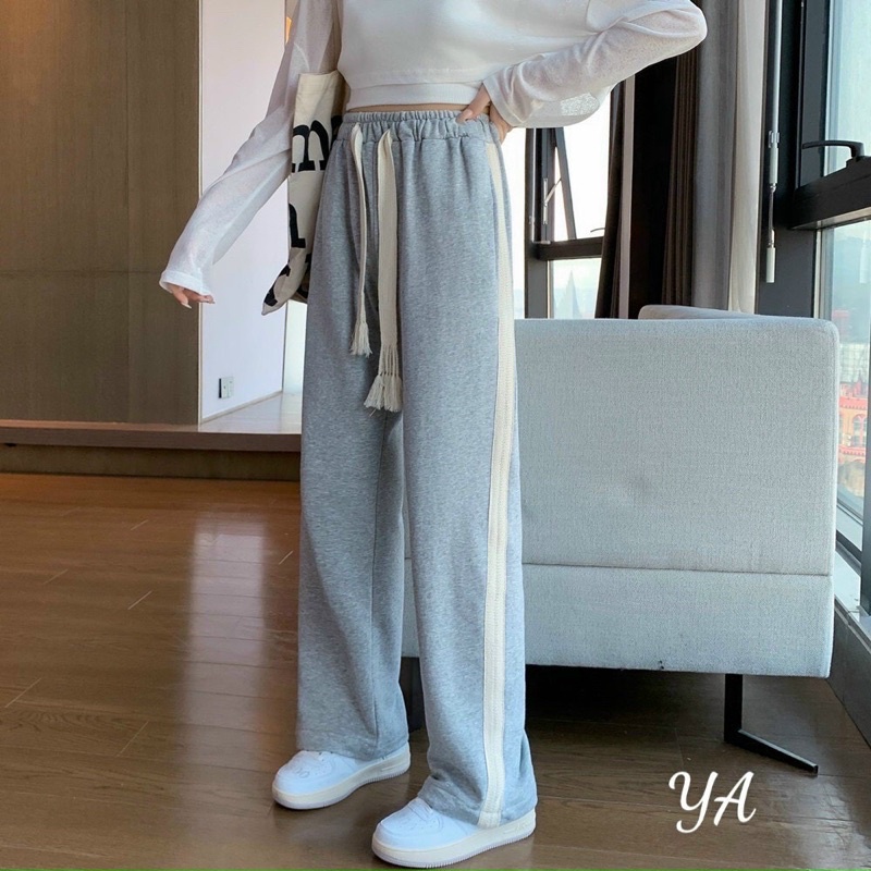 Quần ống xuông siêu hot-dây to viền nổi