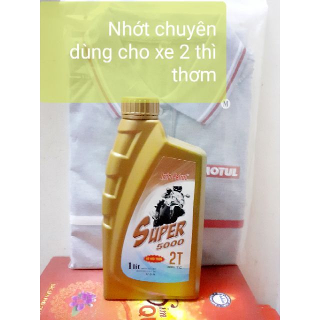 Dầu nhớt Super5000 chuyên dùng cho động cơ 2 thì