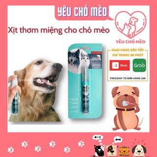 Xịt thơm miệng chó mèo fresh friend 14ml chính hãng